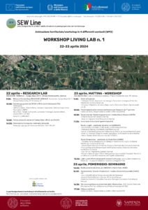 locandina Living Lab di verona, progettoo SEW Line