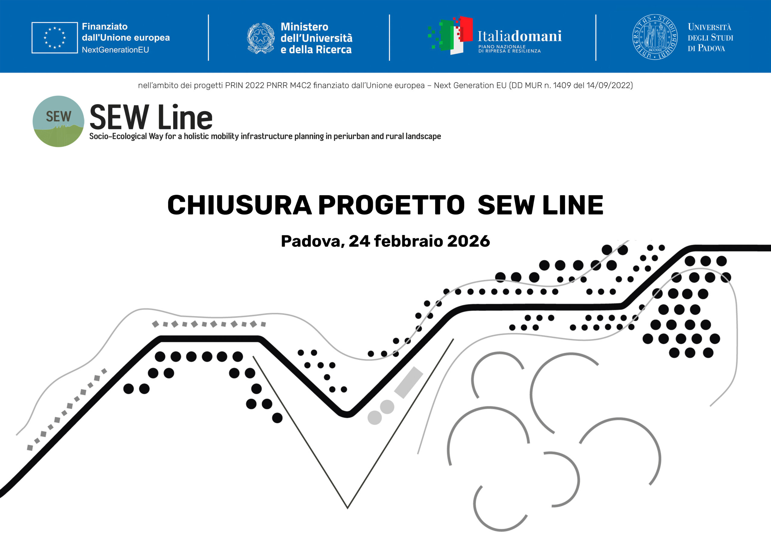 SAVE THE DATE, Chiusura del Progetto SEW Line, Padova, 24 febbraio 2026
